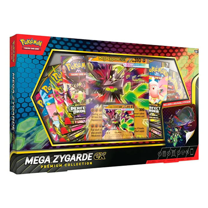 POKÉMON TCG MEGA ZYGARDE EX PREMIUM COLLECTION INGLÉS 1