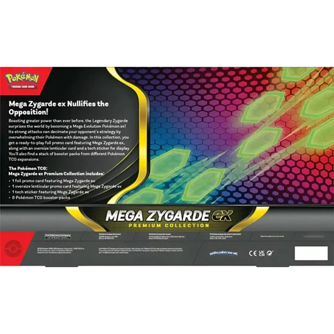 POKÉMON TCG MEGA ZYGARDE EX PREMIUM COLLECTION INGLÉS 4
