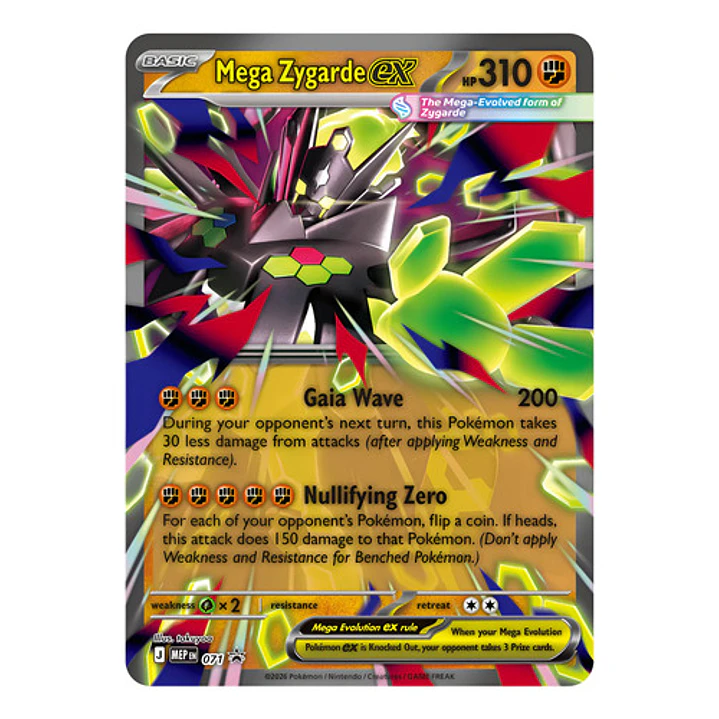 POKÉMON TCG MEGA ZYGARDE EX PREMIUM COLLECTION INGLÉS 7