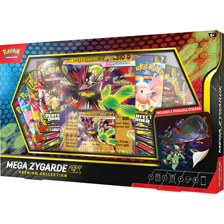 POKÉMON TCG MEGA ZYGARDE EX PREMIUM COLLECTION INGLÉS 12