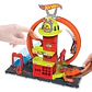 Hot Wheels City Pista De Juguete Súper Estación De Bomberos Multicolor - Miniatura 2
