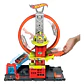 Hot Wheels City Pista De Juguete Súper Estación De Bomberos Multicolor - Miniatura 3