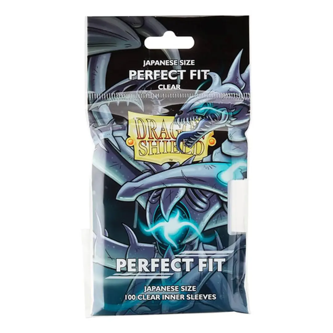 DRAGON SHIELD PERFECT FIT JAPANESE SIZE CLEAR INNER SLEEVES 1