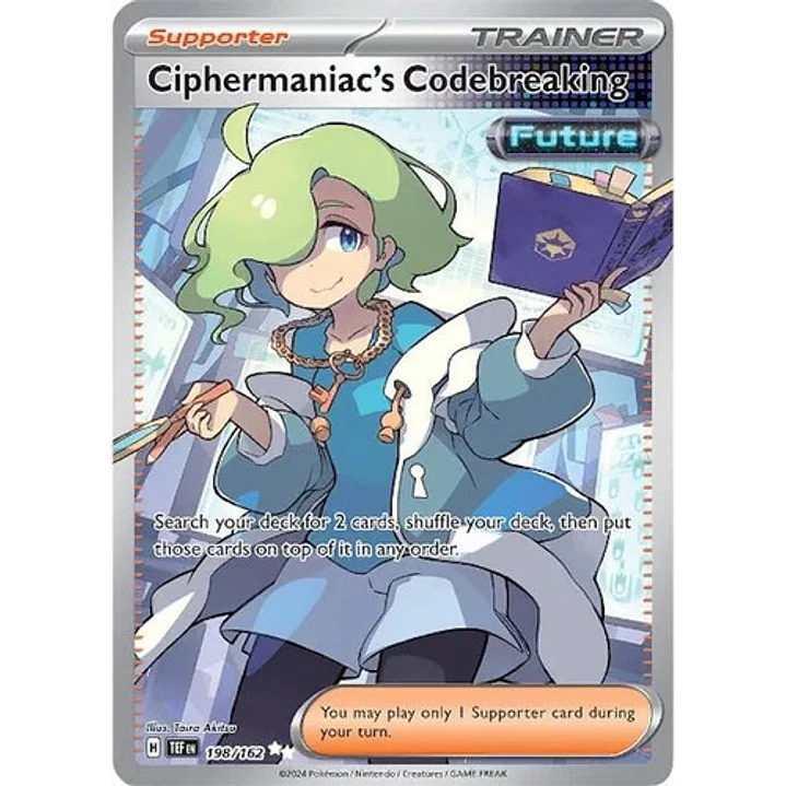 POKEMON TCG CIPHERMANIAC´S CODEBREAKING TEF EN 198/162 SV05 1