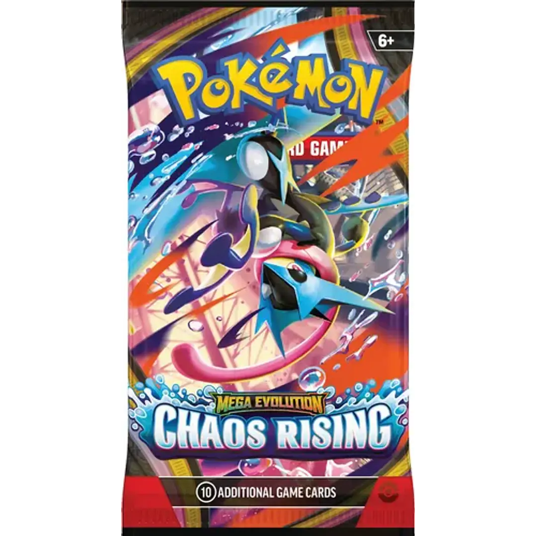 POKEMON TCG MEGA EVOLUTION CHAOS RISING BOOSTER BOX INGLES 5