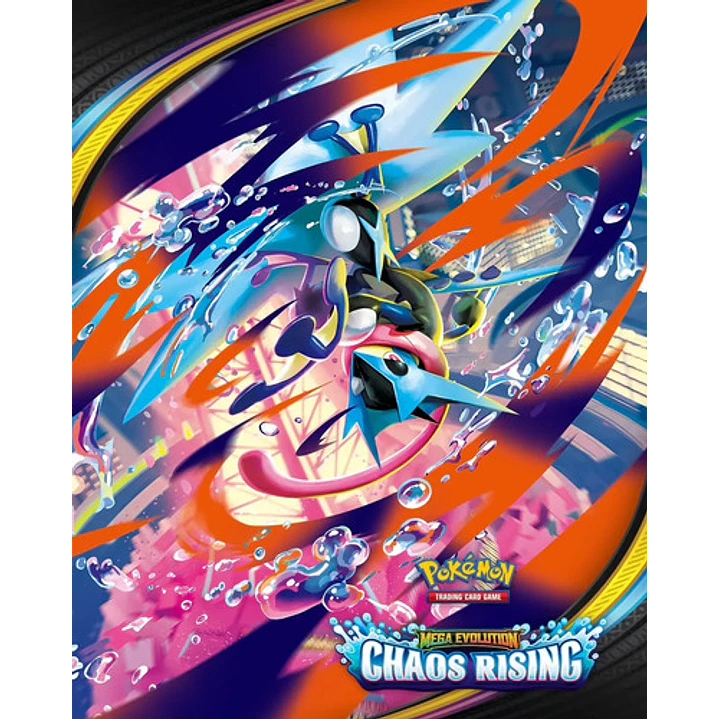 POKEMON TCG MEGA EVOLUTION CHAOS RISING ELITE TRAINER BOX INGLES 2