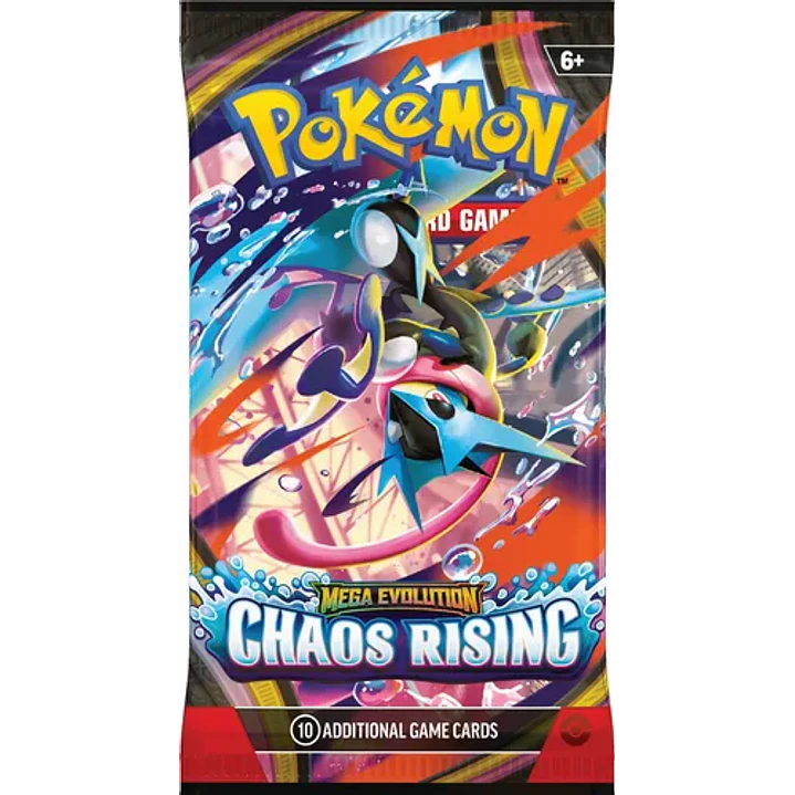 POKEMON TCG MEGA EVOLUTION CHAOS RISING BOOSTERS 15 SOBRES INGLES 2