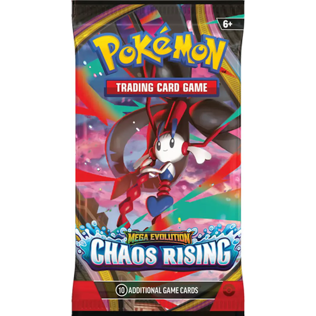 POKEMON TCG MEGA EVOLUTION CHAOS RISING BOOSTERS 15 SOBRES INGLES 3