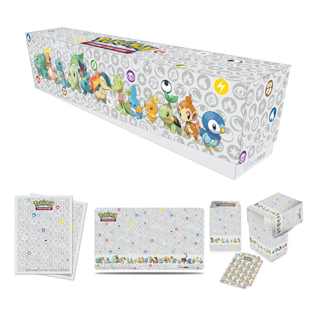 POKEMON TCG FIRST PARTNER ACCESSORY BUNDLE ULTRA PRO KIT DE ACCESORIOS 1