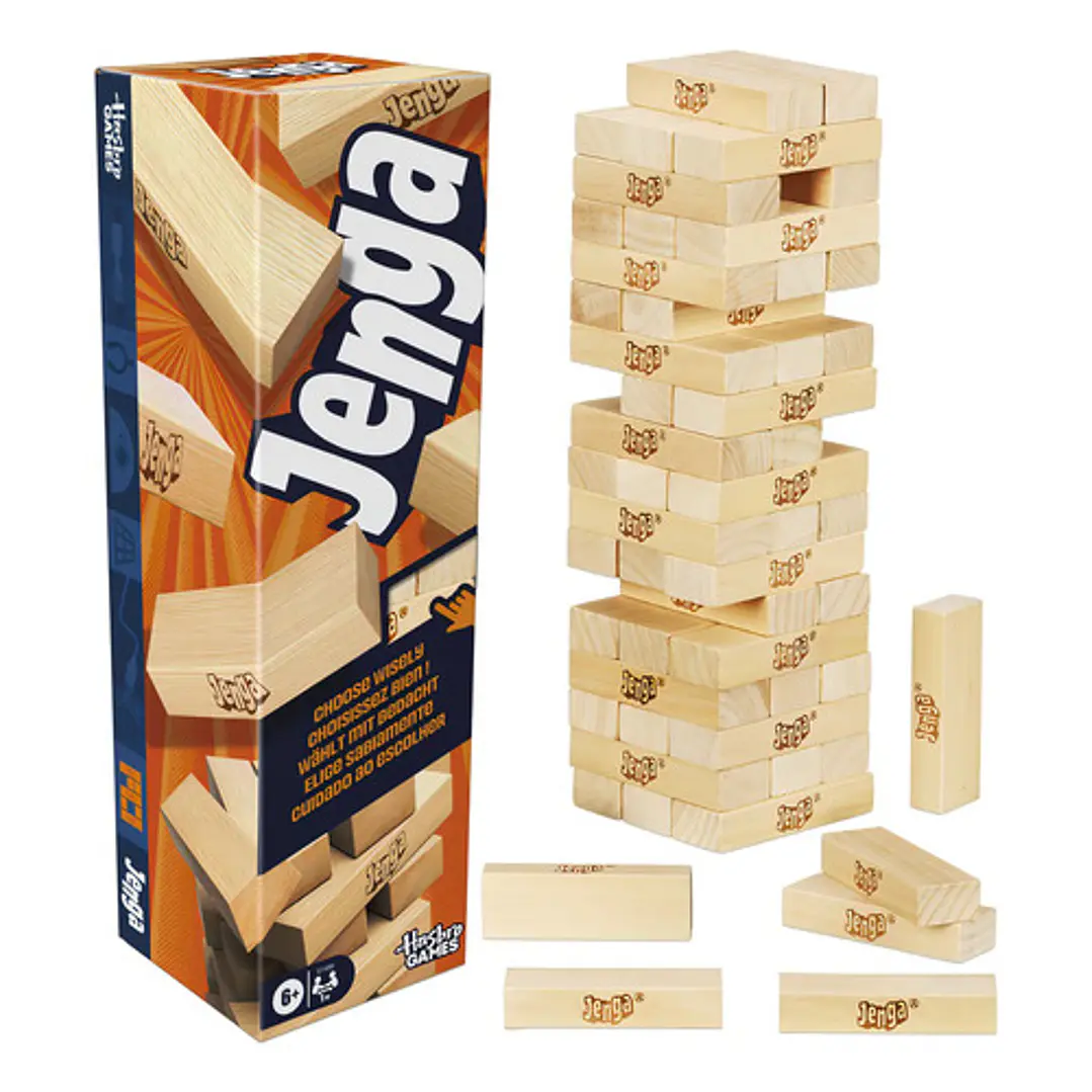 Juego De Mesa Hasbro Games Jenga 4