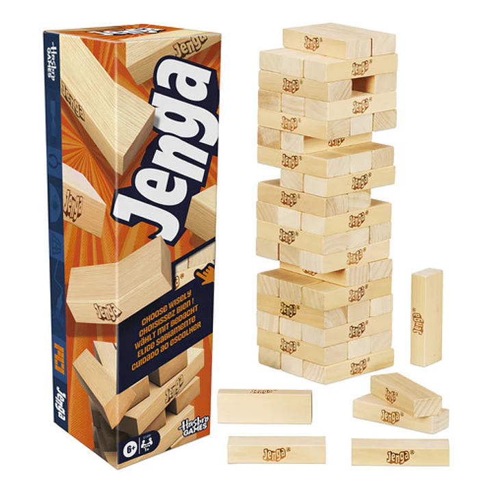 Juego De Mesa Hasbro Games Jenga 4