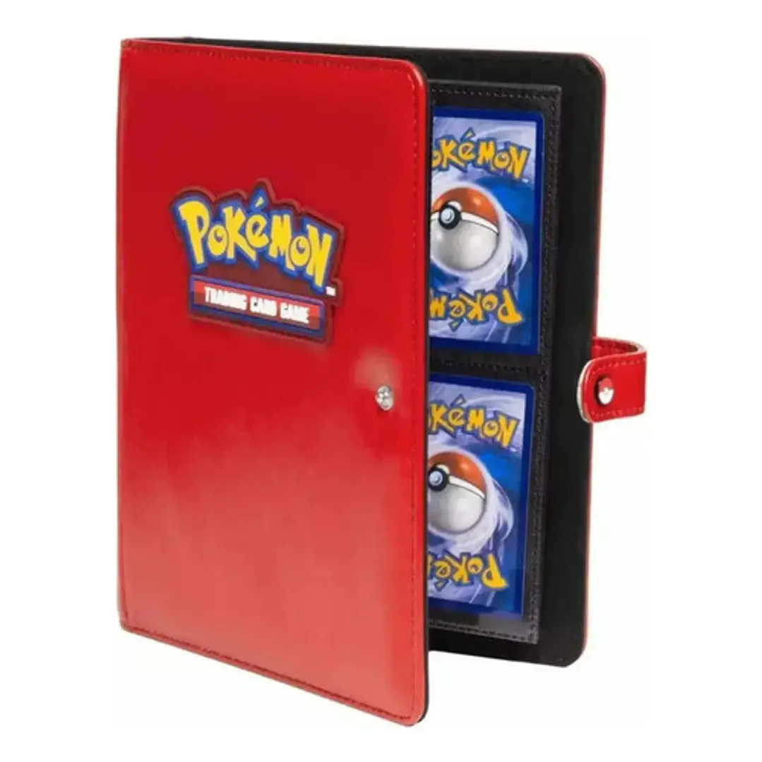 Pokémon Tcg Red Snap Binder Ultra Pro Carpeta 4 Espacios 1