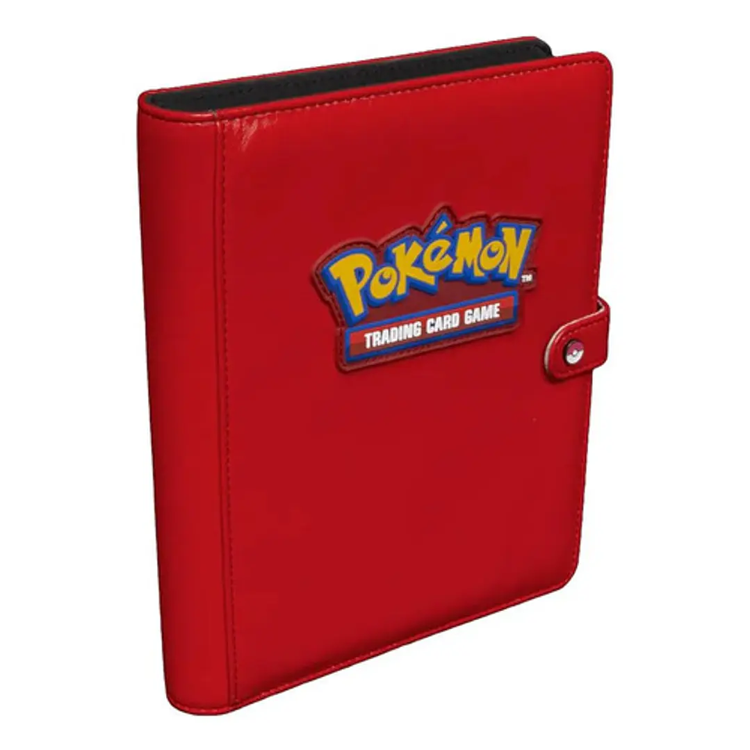 Pokémon Tcg Red Snap Binder Ultra Pro Carpeta 4 Espacios 2