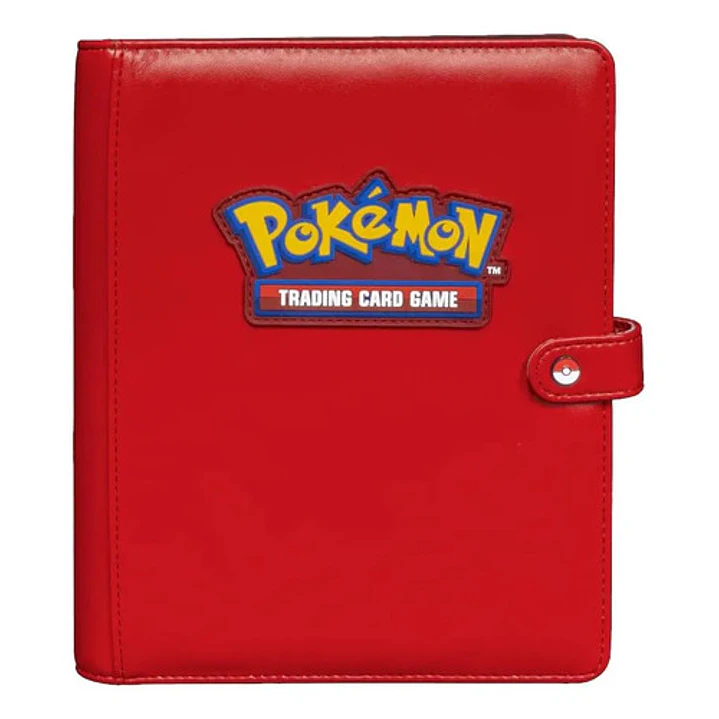 Pokémon Tcg Red Snap Binder Ultra Pro Carpeta 4 Espacios 4