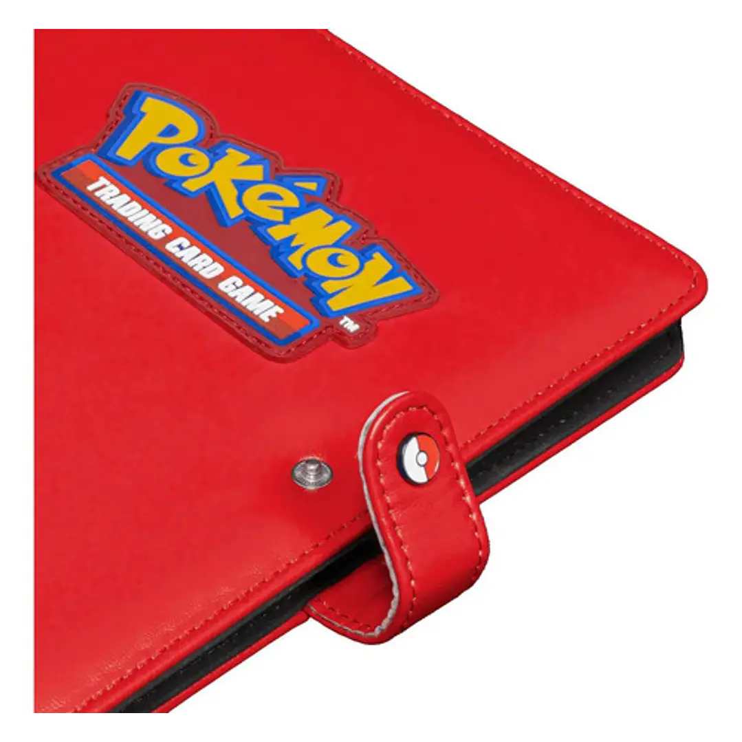 Pokémon Tcg Red Snap Binder Ultra Pro Carpeta 4 Espacios 5
