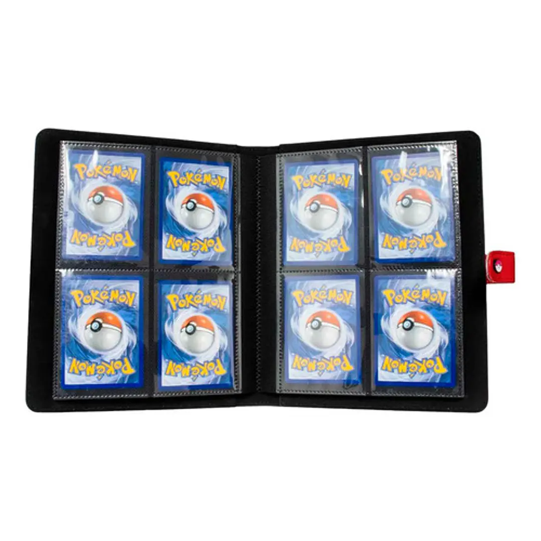 Pokémon Tcg Red Snap Binder Ultra Pro Carpeta 4 Espacios 6