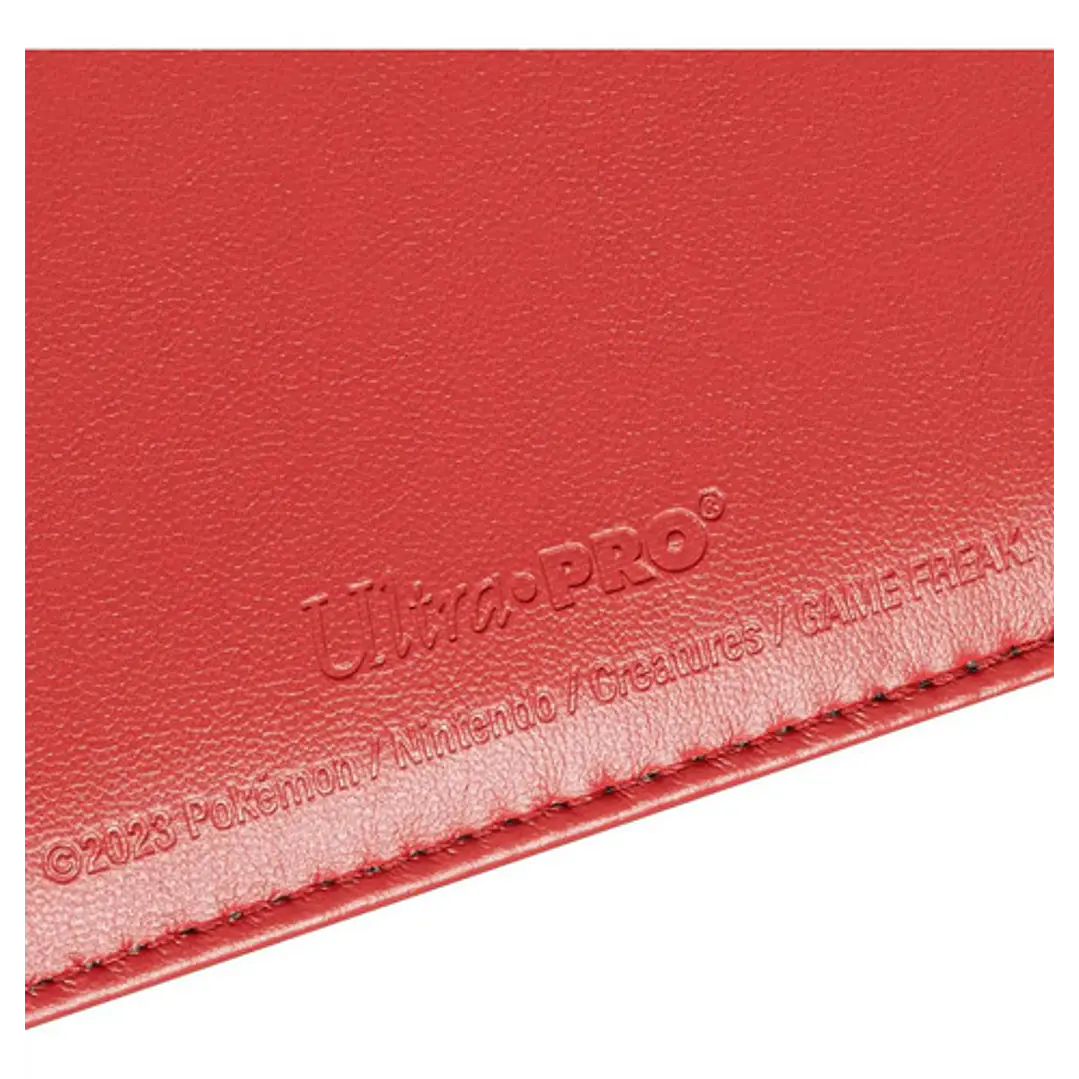 Pokémon Tcg Red Snap Binder Ultra Pro Carpeta 4 Espacios 8
