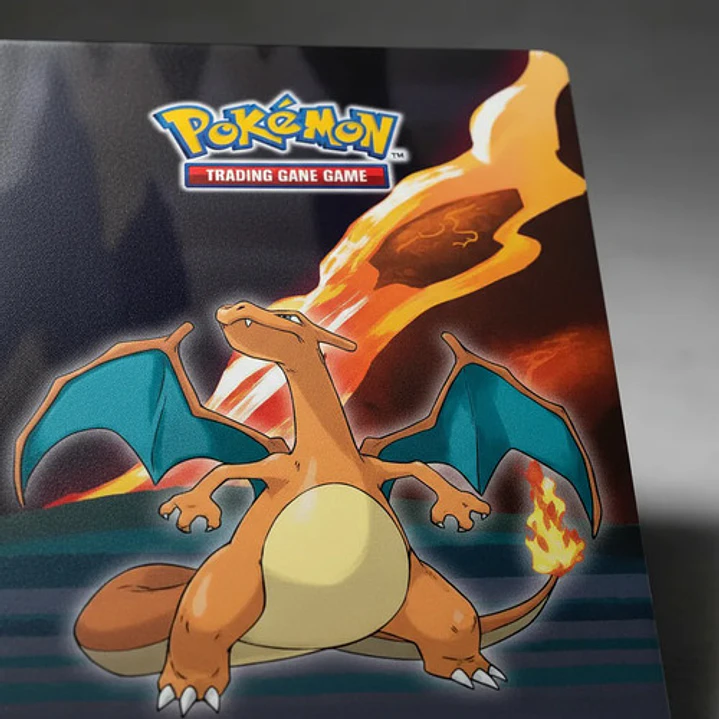Pokémon Tcg Binder Carpeta Ultra Pro 9 Espacios Charizard 2