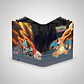 Pokémon Tcg Binder Carpeta Ultra Pro 9 Espacios Charizard - Miniatura 3