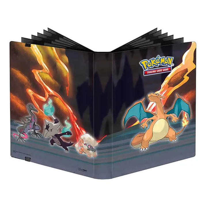 Pokémon Tcg Binder Carpeta Ultra Pro 9 Espacios Charizard 5