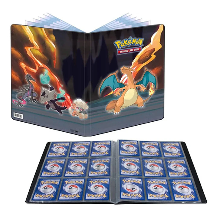 Pokémon Tcg Binder Carpeta Ultra Pro 9 Espacios Charizard 6