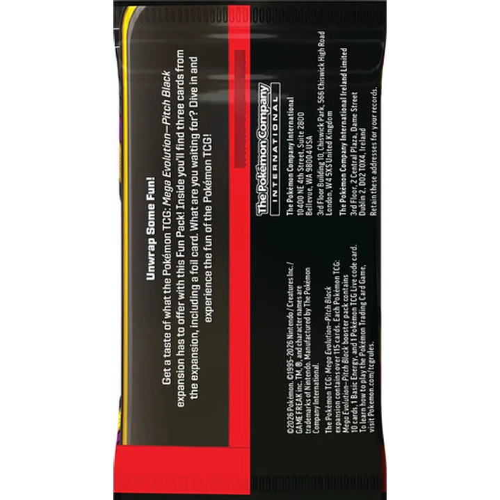 POKÉMON TCG MEGA EVOLUTION PITCH BLACK BOOSTER BUNDLE INGLES 11