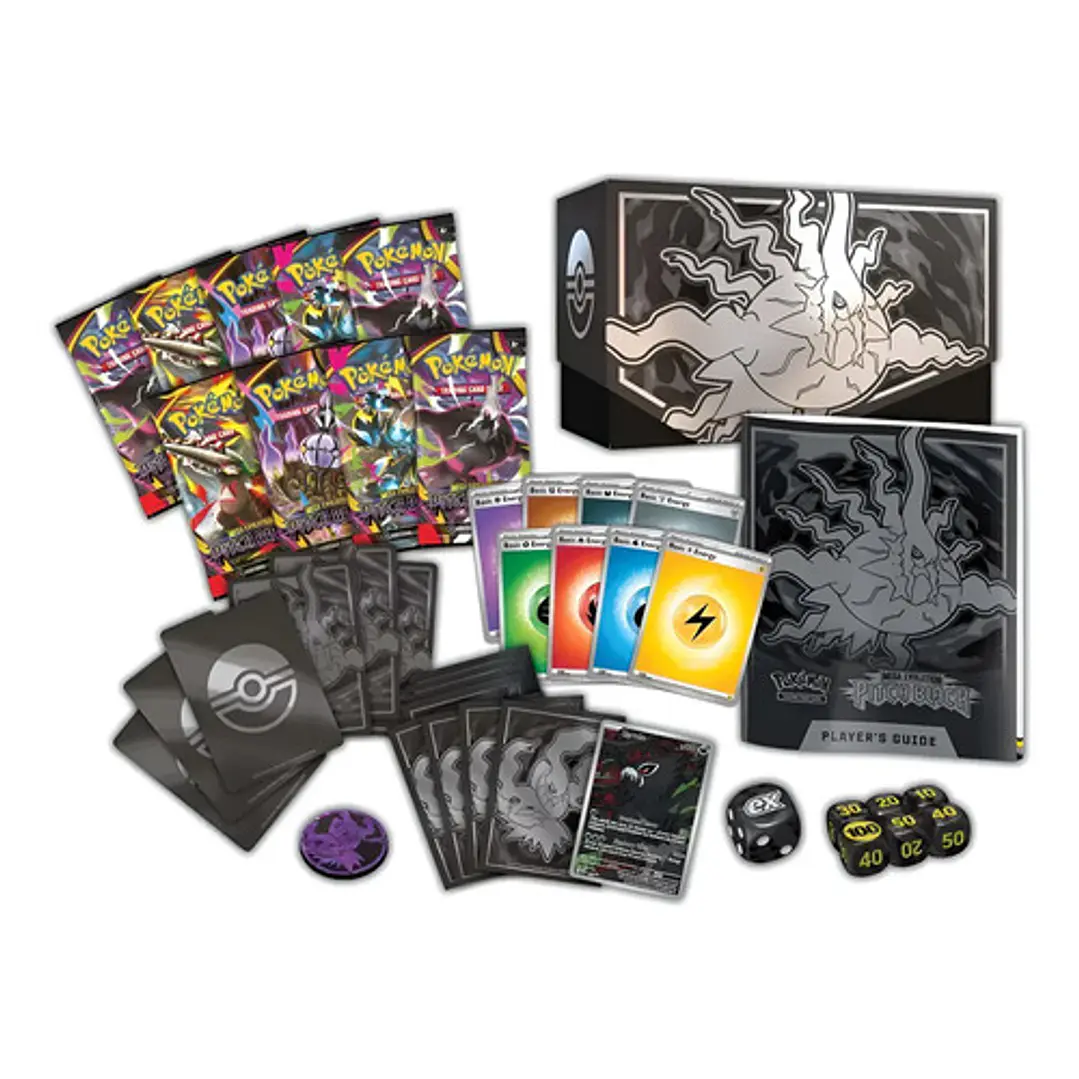 POKÉMON TCG MEGA EVOLUTION PITCH BLACK ELITE TRAINER BOX ESPAÑOL 3