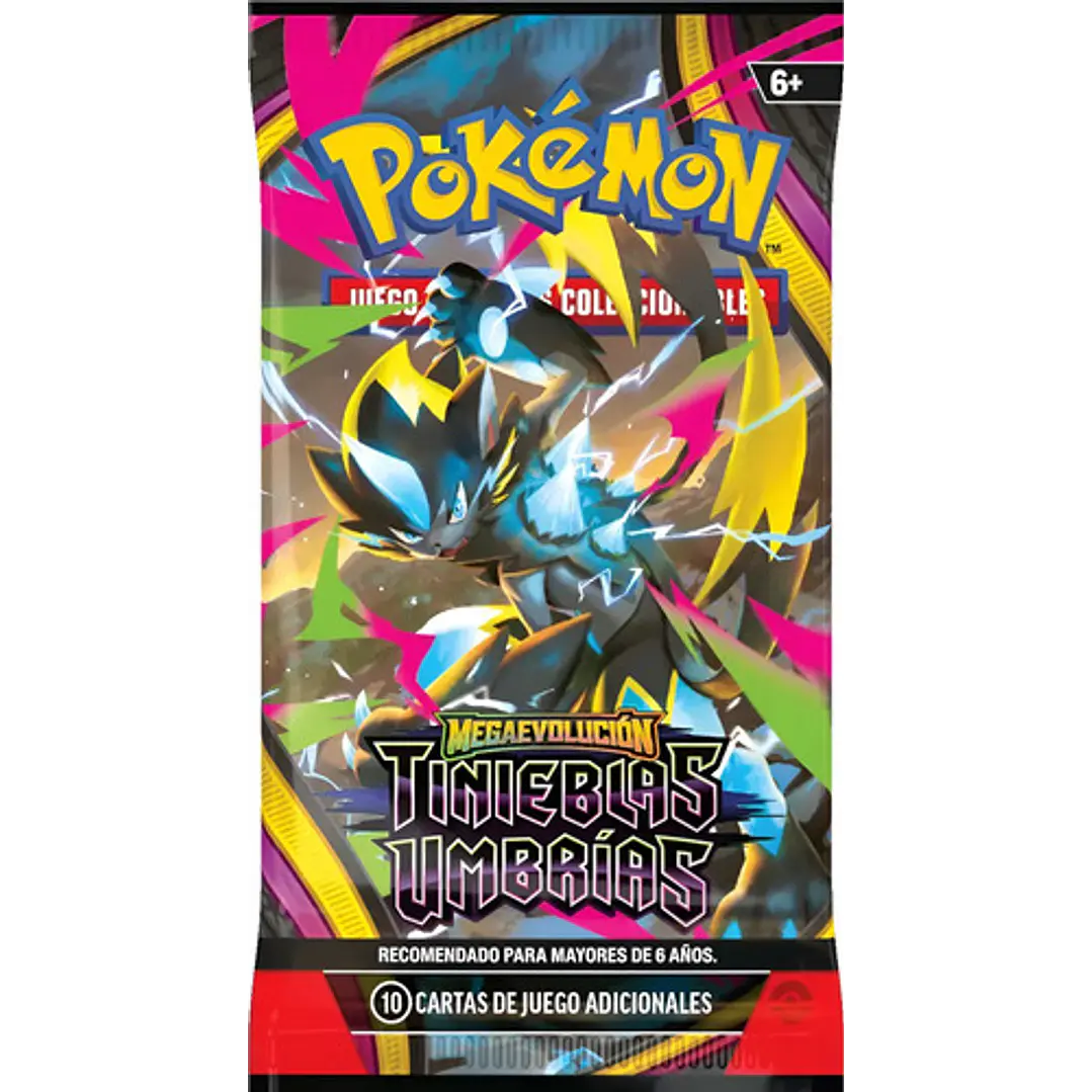 POKÉMON TCG MEGA EVOLUTION PITCH BLACK ELITE TRAINER BOX ESPAÑOL 5