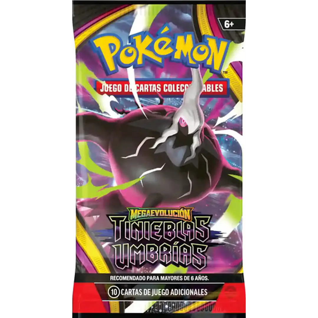 POKÉMON TCG MEGA EVOLUTION PITCH BLACK ELITE TRAINER BOX ESPAÑOL 6