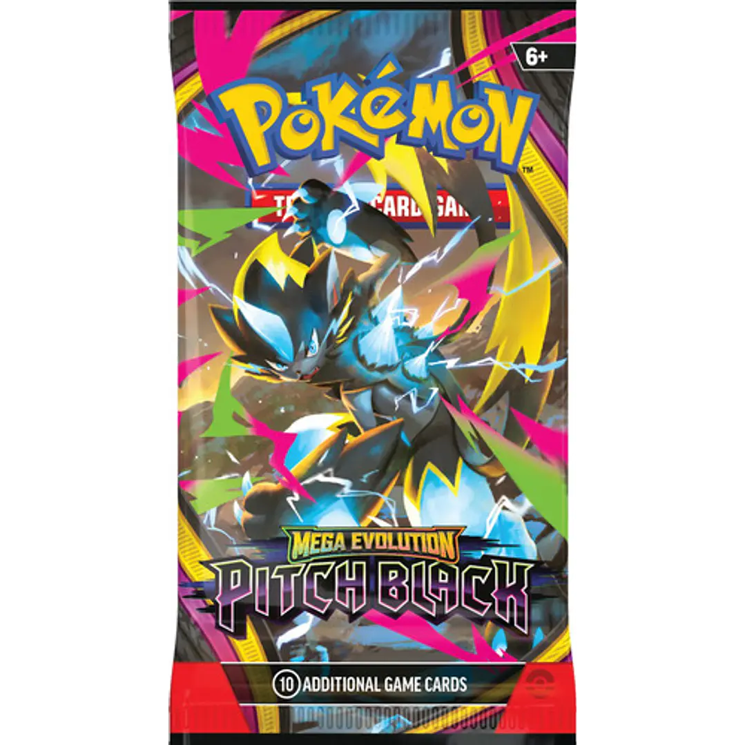 POKÉMON TCG MEGA EVOLUTION PITCH BLACK BOOSTER BOX INGLES 7