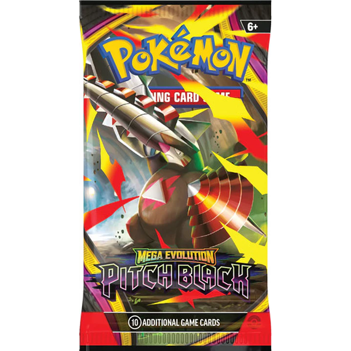 POKÉMON TCG MEGA EVOLUTION PITCH BLACK BOOSTER BOX INGLES 8