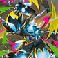 POKÉMON TCG MEGA EVOLUTION PITCH BLACK THREE BOOSTER PACK INGLES - Miniatura 4