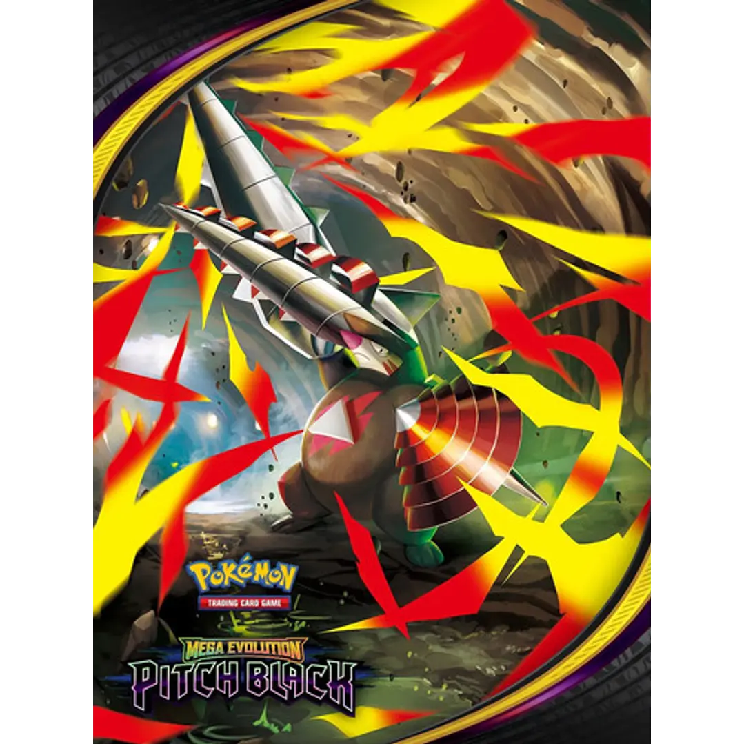 POKÉMON TCG MEGA EVOLUTION PITCH BLACK SLEEVED BOOSTER INGLES 9