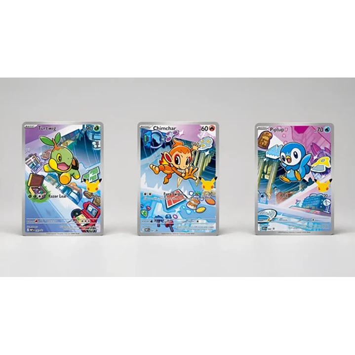 POKÉMON TCG TRIO SINNOH FIRST PARTNER ILLUSTARTION COLLECTION SERIES 1 INGLES 2