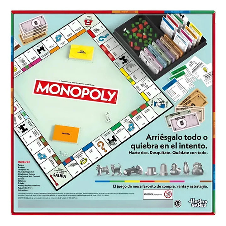 MONOPOLY CLÁSICO REFRESH 3