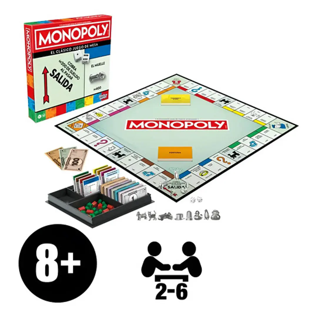 MONOPOLY CLÁSICO REFRESH 4