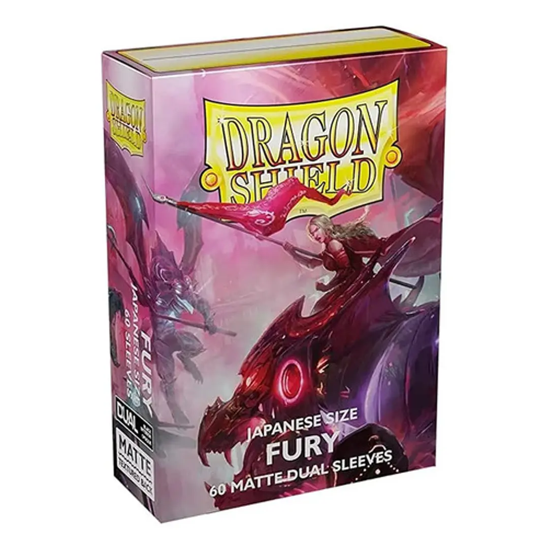 DRAGON SHIELD FURY MATTE DUAL JAPANESE CARD SLEEVES 2