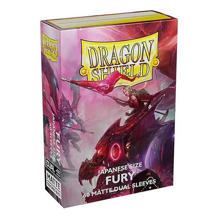 DRAGON SHIELD FURY MATTE DUAL JAPANESE CARD SLEEVES 2