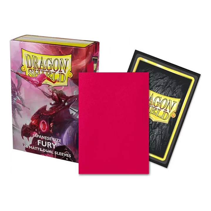 DRAGON SHIELD FURY MATTE DUAL JAPANESE CARD SLEEVES 4