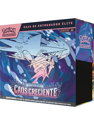 POKÉMON TCG MEGA EVOLUTION CHAOS RISING ELITE TRAINER BOX EXPAÑOL