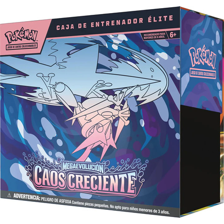 POKÉMON TCG MEGA EVOLUTION CHAOS RISING ELITE TRAINER BOX EXPAÑOL 1