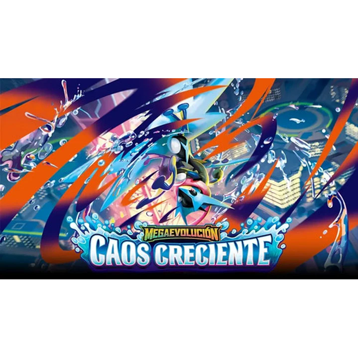 POKÉMON TCG MEGA EVOLUTION CHAOS RISING ELITE TRAINER BOX EXPAÑOL 3