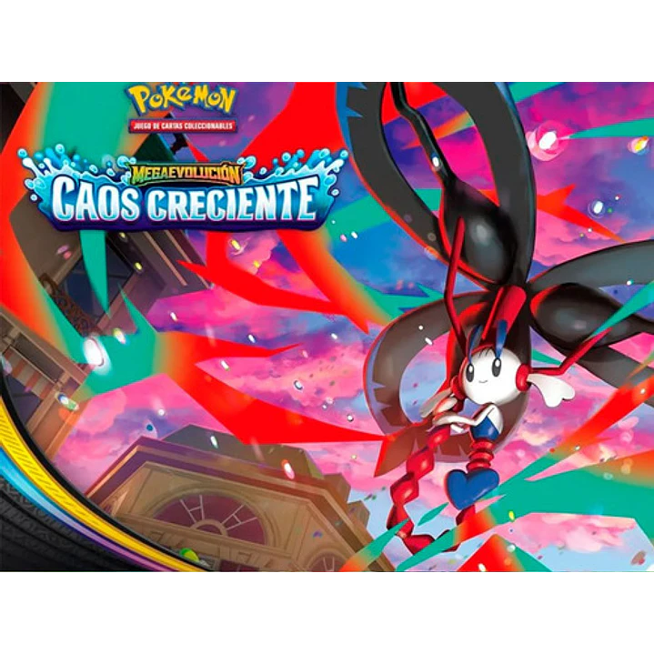 POKÉMON TCG MEGA EVOLUTION CHAOS RISING ELITE TRAINER BOX EXPAÑOL 12