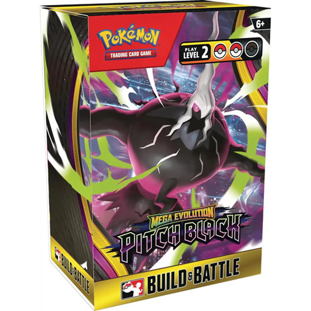 Pokémon Tcg Español Pitch Black Build & Battle Megaevolution 1