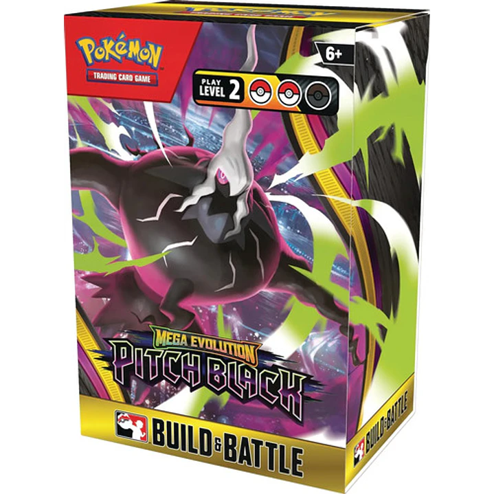 Pokémon Tcg Español Pitch Black Build & Battle Megaevolution 4