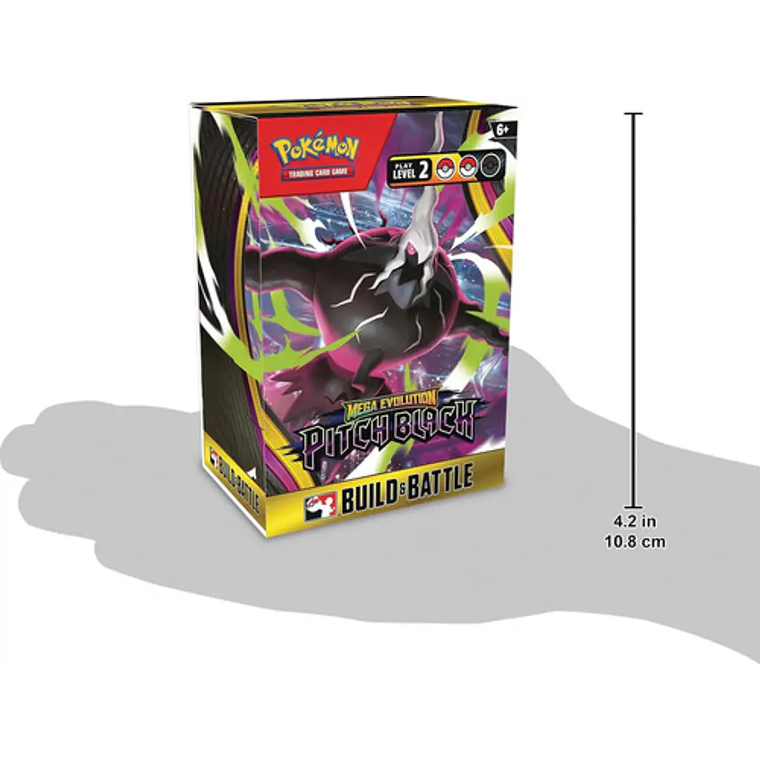 Pokémon Tcg Español Pitch Black Build & Battle Megaevolution 5