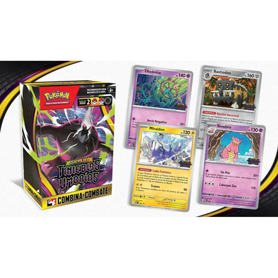Pokémon Tcg Español Pitch Black Build & Battle Megaevolution 11