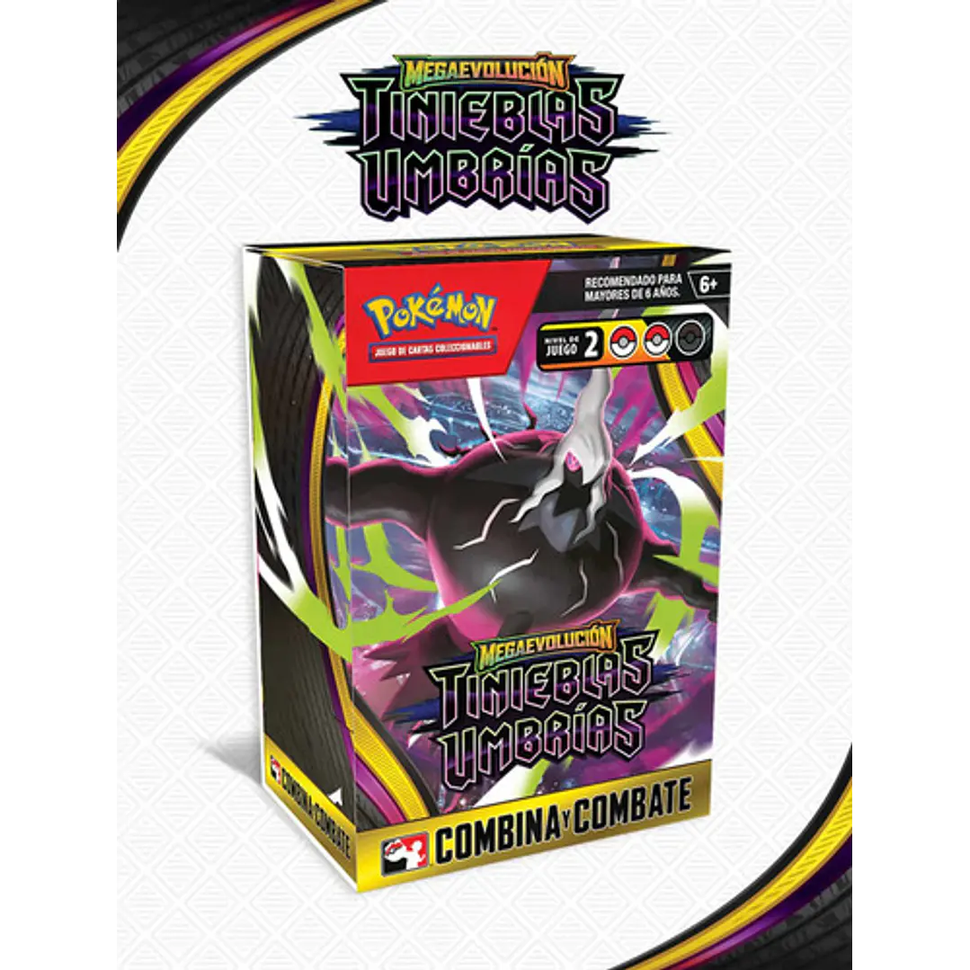 Pokémon Tcg Español Pitch Black Build & Battle Megaevolution 12