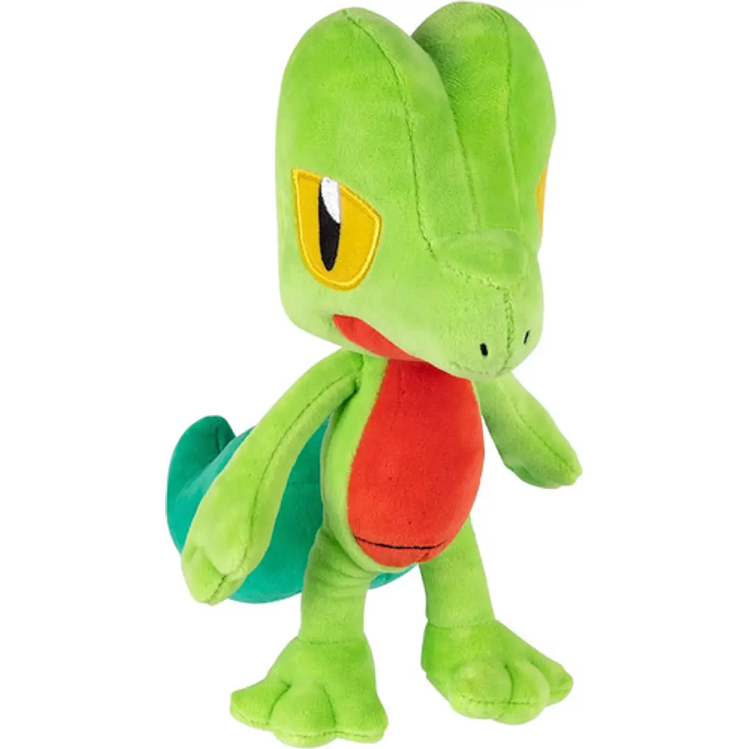 TREECKO PELUCHE POKÉMON JAZWARES 8 PULGADAS (20CM) 1