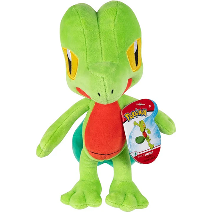TREECKO PELUCHE POKÉMON JAZWARES 8 PULGADAS (20CM) 2